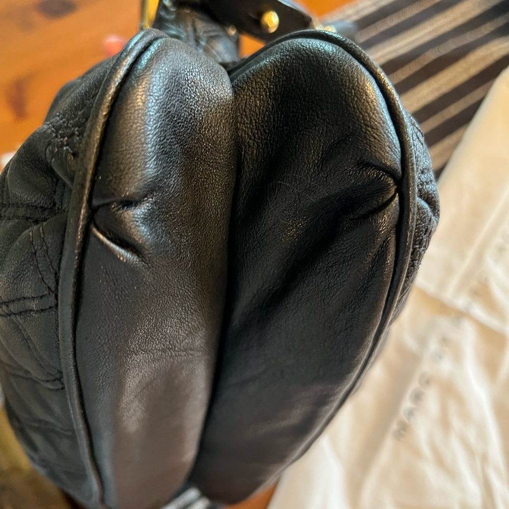 Marc Jacobs Black Quilted Satchel - Picture 5 of 10